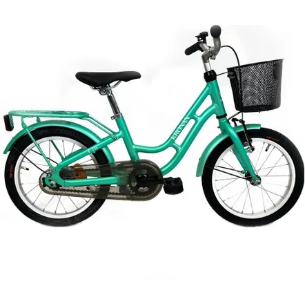 Barncykel Kronan F16 0-växlad Turkos