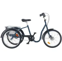 Trehjuling Skeppshult S3 20 Fastnav Bl&aring;b&auml;rsblixt