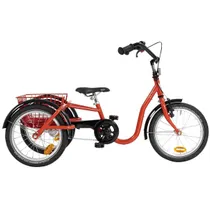 Kolmipyörä Skeppshult S3 16 Yksivaihteinen Mini Metallinpunainen