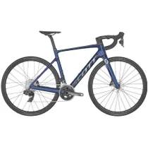 E-Racer Scott Addict eRIDE 20 blå