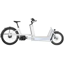 Lastcykel Bergamont E-Cargoville LJ Expert vit - 2022