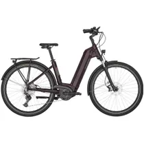 Elcykel Bergamont Unisex E-Horizon Expert 6 Wave plum shiny rosso black