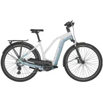 S&auml;hk&ouml;py&ouml;r&auml; Bergamont Naisten E-Horizon Edition LTD shiny white/blue