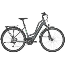 Elcykel Bergamont Dam E-Horizon Tour 5 Amsterdam matt bluish grey