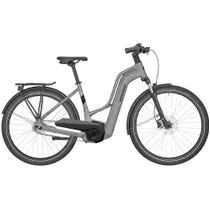 Elcykel Bergamont Dam E-Horizon N5e FH Belt Amsterdam matt titanium silver