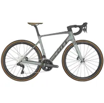 Elcykel Racer Scott Addict RC eRIDE 10 grå/grön