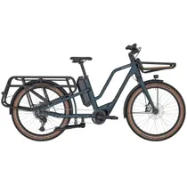 Lastcykel Bergamont Cargoville LT Edition Matt Petrol Blue