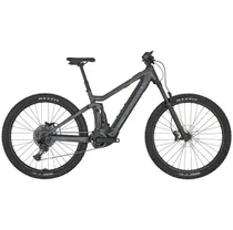El MTB Bergamont E-Revox FS 150 Expert Shiny Rainbow Black