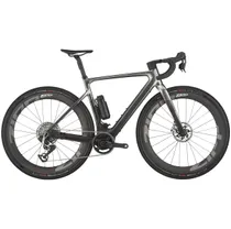 El-Gravelbike Scott Solace Gravel Ultimate Chrome Silver