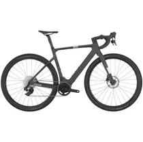 El-Gravelbike Scott Solace Gravel 30 Carbon Black