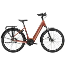 Elcykel Trek District+ 4 Lowstep 545wh Dam Orange
