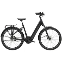 Elcykel Trek District+ 4 Lowstep 545wh Dam Svart