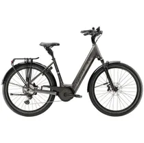 Elcykel Trek Verve+ 5 Lowstep 545wh Dam Grå