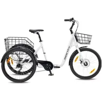 Trehjulig cykel Monty Jog 24 Vit/Koppar