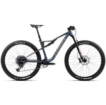 Heldämpad MTB Orbea OIZ H20 Moondust Blue-Leo Orange Matt