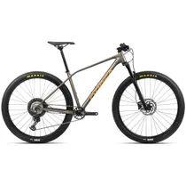 Hardtail MTB Orbea ALMA H30 Taupe Brown Matt/Mango Gloss