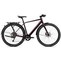 EL-Hybrid Orbea Vibe H30 EQ Metallic Burgundy Red Gloss