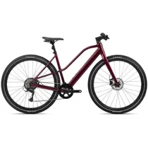 EL-Hybrid Orbea Vibe Mid H30 Metallic Burgundy Red Gloss