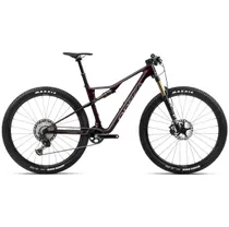 Heldämpad MTB Orbea OIZ M-PRO Wine Red Carbon View-Titan Gloss