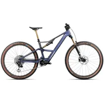 Sähkömaastopyörä Orbea Rise SL M-LTD 630W Tanzanite Carbon View Carbon Raw Matt
