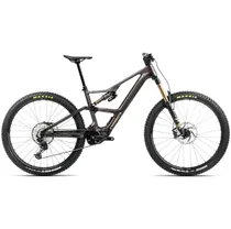 Sähkömaastopyörä Orbea Rise LT M10 630W Cosmic Carbon View Golden Sand Gloss