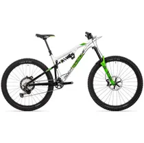 MTB Rock Machine Blizzard 90-297 RZ silver/svart/grön
