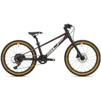 Barncykel Superior Team 20 Matt Svart
