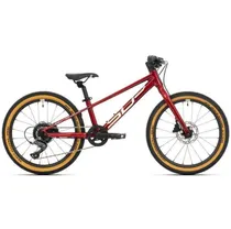 Barncykel Superior Team 20 gloss dark red