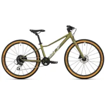 Barncykel Superior F.L.Y. 24 matte olive metallic