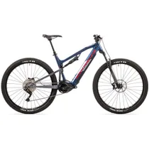 El-MTB Rock Machine Blizzard e30-29 Blå/Röd/Grå