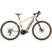 E-Gravelbike Rock Machine Gravelride e700 Di2 Svart/Beige