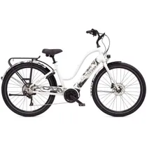 Elcykel Cruiser Electra Townie Path Go! 10D dam vit