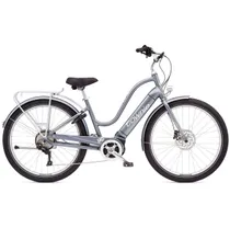 Elcykel Cruiser Electra Townie Path Go! 10D dam grå
