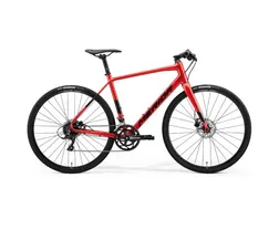 Hybridcykel Merida SPEEDER 200 röd/svart