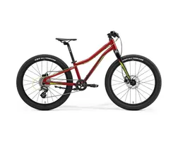Barncykel Merida MATTS J.24+ röd/grön 24"