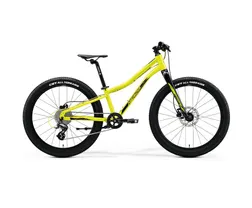 Barncykel Merida MATTS J.24+ gul/svart 24"