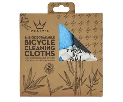 Polerduk Peaty's Bamboo Bicycle Cleaning Cloths 3-pack