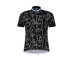 Tröja Rogelli SS Faces Dam black/white
