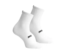 Strumpor Rogelli Essential 2-Pack white
