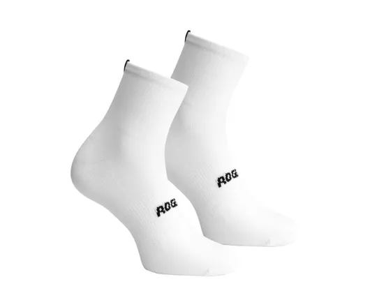 Strumpor Rogelli Essential 2-Pack white