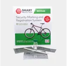 DNA-märkning SmartDNA / ISR stöldskydd för cykel 6 st dekaler