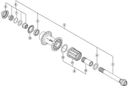 AKSELISETTI TAKA FH-M770 