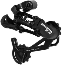 Bakväxel SRAM X4 7/8 växlar long cage svart