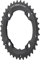 Drev SRAM X0/X9 No-Pin 104 bcd 10 v&auml;xlar 36T svart
