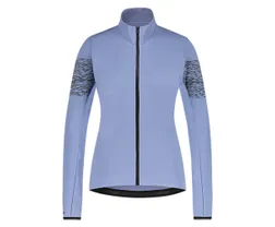 Cykeltröja Shimano Dam Kaede Wind Jersey Insulated Lila