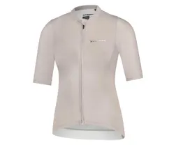 Cykeltröja Shimano Dam Stile SS Jersey Beige