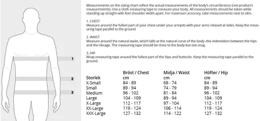 Storleksguide Bontrager