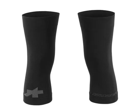 Knävärmare Assos Spring Fall Knee Warmers Black Series