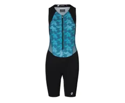 Puku Assos Triator Naisten SS Speedsuit Adamant sininen