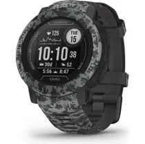 Tr&auml;ningsklocka Garmin Instinct 2 Camo Edition Graphite Camo 45Mm  